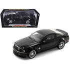 Shelby Collectibles 1/18 Diecast Car 2008 Ford Shelby Mustang GT500KR Black