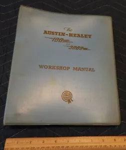Clean NOS Austin Healey 100-6 BN4,BN6 and 3000 BN7, BT7,BJ7 Service Manual - Picture 1 of 9