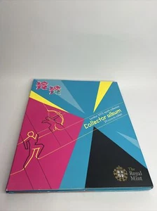 Coins - London 2012 olympic sports collection in album 50p coins - Picture 1 of 19