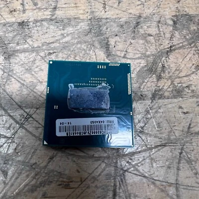 Intel Core i3-4000M 2.4 GHz 3M Socket G3 Laptop Processor CPU SR1HC - Image 1 of 3