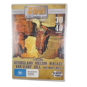 Wild West Gunslingers Collection Volume 1, 8 x Discs, 30 Movies, 40 Hours, NEW - Picture 1 of 2