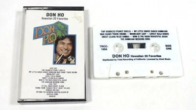 DON HO 20 Hawaiian Favorites Cassette Total Recording - Image 1 of 2