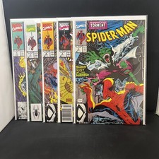 Marvel Spider-Man Issue #’s 2 3 4 5 & 7. Torment Todd McFarlane 1990 (B14)(21)