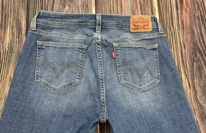 Levi Jeans 529 Curvy Bootcut Light Wash Womens Size 10M Stretch - Picture 1 of 10