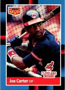 Joseph Chris Carter Cleveland Indians BC-9 Donruss 1987 Baseball Card