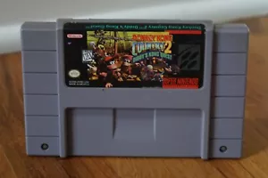 SNES Super Nintendo Donkey Kong Country 2 Diddy's Kong Quest Spiel - nicht getestet - Bild 1 von 4