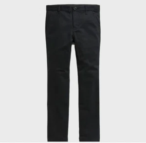 Old Navy ~ Boys Straight Uniform Black Pants - Size 10 Husky NWT - Picture 1 of 5