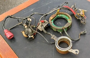 OMC Johnson Wiring Harness + Timer Base 582077 + Stator + Connector + Relay - Foto 1 di 4