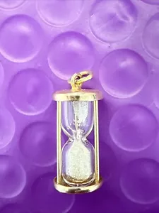 ❤️ Colgante Reloj Arena 3D Oro Amarillo 14k (3002) - Imagen 1 de 4
