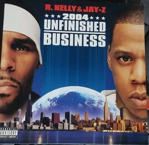 Jay Z Unfinished Business R Kelly 2LP US ORIGINAL  - Picture 1 of 4