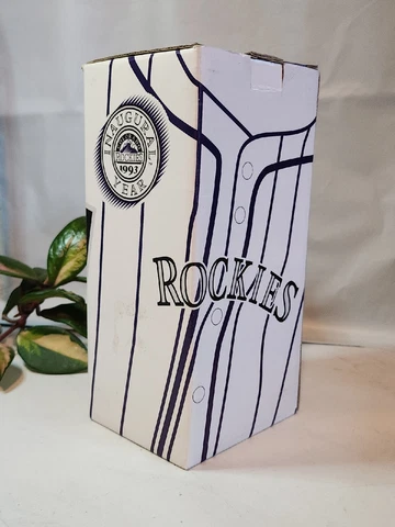 Eric Young Colorado Rockies 20th Anniversary SGA Bobblehead with Box Cover