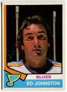 1974-75 O-Pee-Chee OPC #265 Ed Johnston St. Louis Blues - Picture 1 of 2