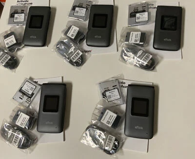 📞 Teléfono Verizon Prepago eTalk LTE Gris 👉NO INCLUYE TARJETA SIM👈LOTE DE 5 🆕 Foto 1 de 4