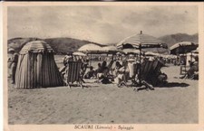 SCAURI VIAGGIATA 1936 SPIAGGIA