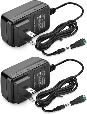 12V LED Strip Power Supply, 2A 24W Power Adapter, 12V Power Supply for LED Strip - Image 1 of 4