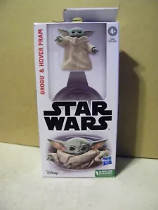 Star Wars 6" Grogu (The Child) & Hover Pram Action Figure Disney Hasbro NEW - Picture 1 of 2