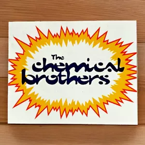Pegatina promocional ~ The Chemical Brothers ~ Brothers Gonna Work it Out ~ [ja - Imagen 1 de 2