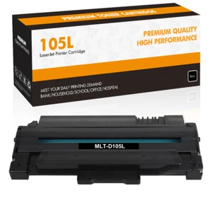 1x Cartucho de tóner MLT-D105L para Samsung ML-1910 ML-1915 ML-2525 ML-2525W SF-650 - Imagen 1 de 9