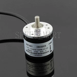Codificador giratorio incremental fase AB 400p/r eje 6 mm 5-24v CC 12V - Imagen 1 de 4