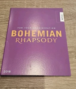 Bohemian Rhapsody FYC Screener DVD 2018 For Your Consideration Fox Sealed Promo - Picture 1 of 2