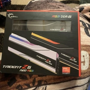 G.Skill 32 GB (2x 16 GB) DDR5-6000 DESKTOP MEMORY RAM. F5-6000J3036F16GX2-TZ5NRW - Afbeelding 1 van 8