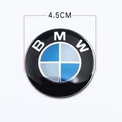 Genuine BMW Steering Wheel Emblem 45mm Badge Logo For 1 3 5 6 7 X5 8 36131181082 - Image 1 of 2