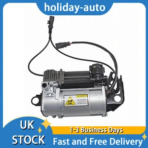 Air Suspension Compressor Pump & Valve Block & Relay Fit 2006-15 Audi Q7 4LB - Picture 1 of 6