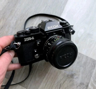 Ricoh XR-1 35mm SLR Film Camera Ricoh Rikenon 50mm f/2 Lens Tested - Image 1 of 4