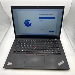 Lenovo ThinkPad X13 Touch Gen 1 Laptop AMD Ryzen 5 Pro 4650U, 8GB, 256GB SSD - Afbeelding 1 van 9