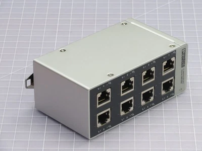 PHOENIX CONTACT FL SWITCH SFN 8TX ETHERNET SWITCH 2891929 T257893 - Image 1 of 3