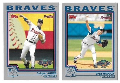 2004 Topps Opening Day - ATLANTA BRAVES Team Set - Image 1 of 3