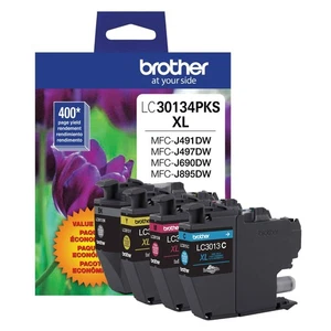 Brother Original LC30134PKS XL 4er-Pack Farbtintenpatronen mit hoher Reichweite *NEU* - Bild 1 von 4