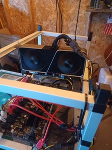 4 GPU Plug N Play MINING RIG ETHEREUM / Proof Of Work CRYPTO *NO GPU Included*  - Picture 1 of 10