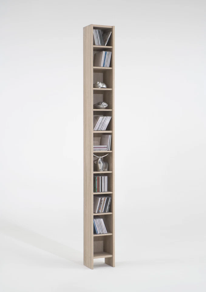 Scaffale alto da muro DUNO con 11 ripiani, in laminato, LAP 19,5x185x16,5 cm. - Immagine 1 di 1