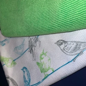 Norwex Duo Fenster- & Umwelttücher blau grün Vögel limitierte Auflage - Bild 1 von 9