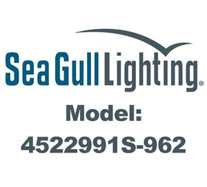 Sea Gull 4522991S-962 LED 4522991S-962-LED Wall/Bath, Brushed Nickel Finish - Picture 1 of 1