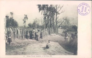 CHINA Miao-Tzuz in Lo Tou-Ke Stammesvolk 1906 PC - Bild 1 von 2