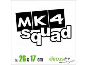 MK4 SQUAD XL 2195 // Sticker JDM Aufkleber Frontscheibe - Picture 1 of 2