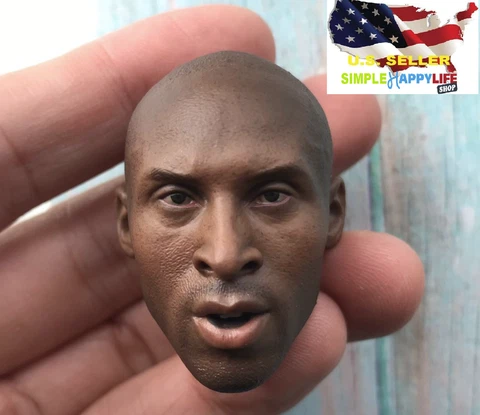 Custom 1/6 NBA Kobe bryant 2.0 Head Sculpt for Hot Toys Enterbay Phicen ❶USA❶ Cover