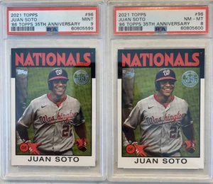 Günstiges Juan Soto PSA Paar. PSA 9. 1986 Topps 35th Anniversary. Nationals. - Bild 1 von 1