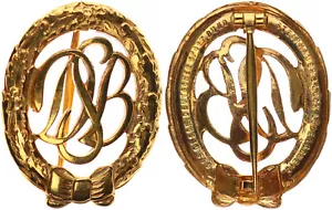 BRD Orden von 1952 bis 2006 Deutsches Sportabzeichen in Gold Top-Zustand 119147 - Bild 1 von 1