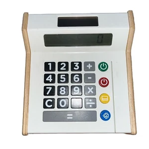 IKEA Duktig Tienda de Juguetes de Madera para Niños Hasta Caja Registradora Calculadora Solar Funciona - Imagen 1 de 8