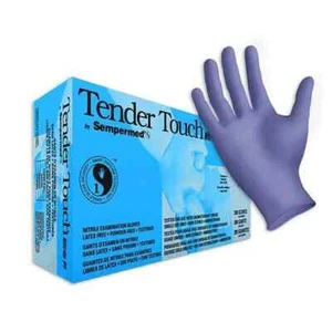 SEMPERCARE TENDER TOUCH MED. NITRILHANDSCHUHE CHEMO GETESTET PULVERFREI - XL - Bild 1 von 3