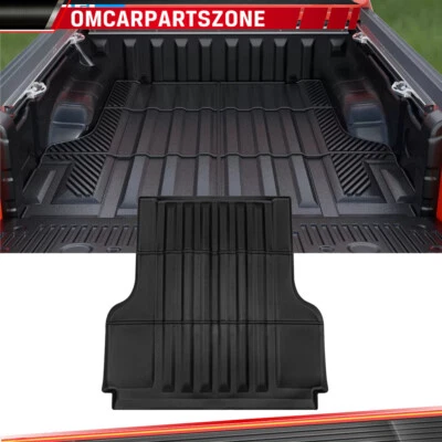Truck Bed Mat for 2022-2024 Nissan Frontier Crew Cab Pro-X & SL SV SE 5Ft Liner - Image 1 of 4