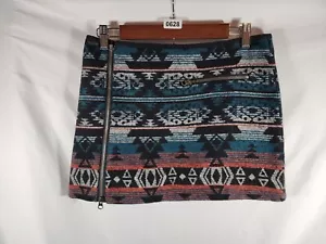 Skhoop Southwestern Style Print Pencil Skirt S Women's Multicolored Used - Picture 1 of 5