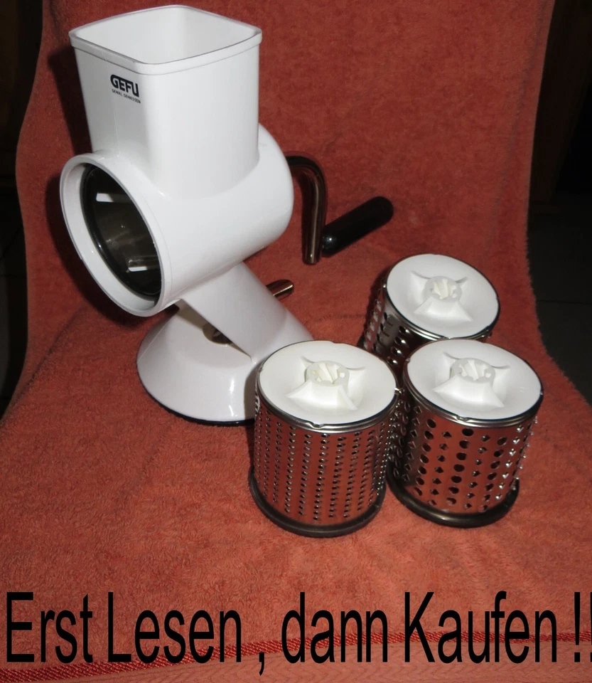 Einzelteile Gefu Trommelreibe Reibe Gemüseraspel Käsereibe - Bild 1 von 1