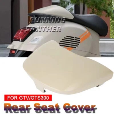 Rear Seat Cover Pillion Passenger Cowl Motorcycle Fairing For Vespa GTS GTV300 Foto 1 de 4