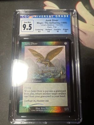 Junk diver foil mtg CGC 10 q+ urza’s destiny 132/143 pop 1 top pop gem mint - Image 1 of 2