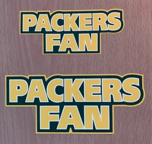 Calcomanía de pegatinas de los Green Bay Packers de la NFL - Equipo de fútbol americano de fantasía del Super Bowl norte NFC - Imagen 1 de 2