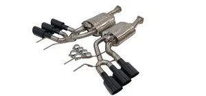 Fit Mercedes W463 G-Wagon G550 G63 G65 13-18 Exhaust System w/v Black Chrome Tip - Picture 1 of 8